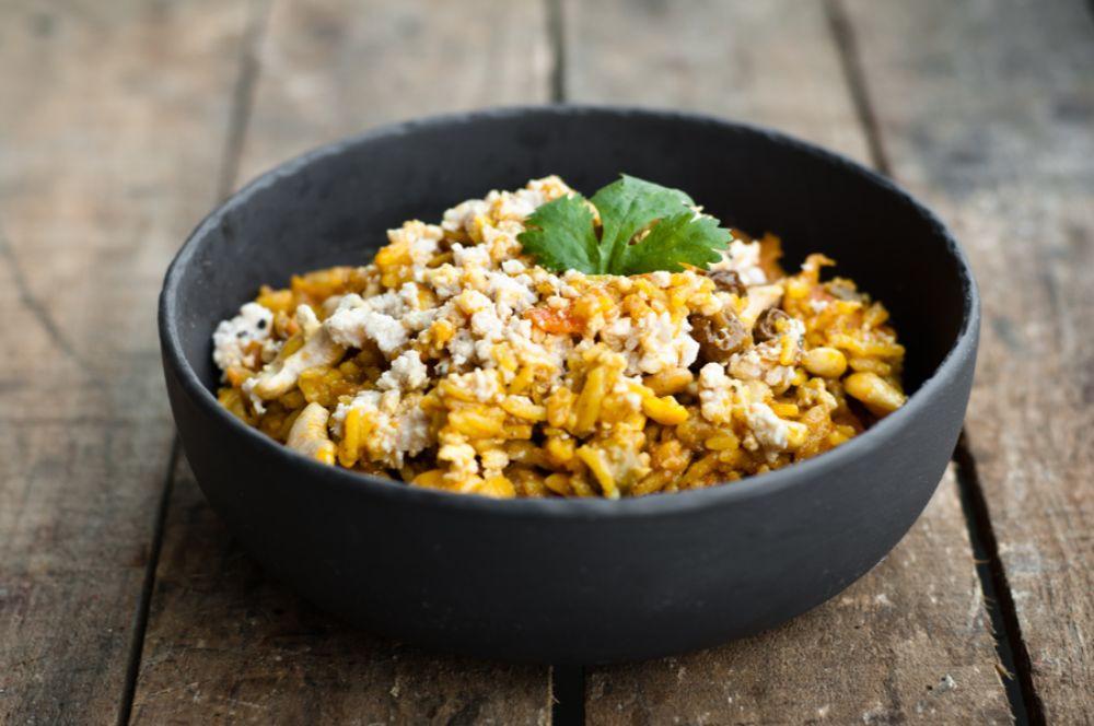 Aduki & Apple Rice with Cashew Nuts