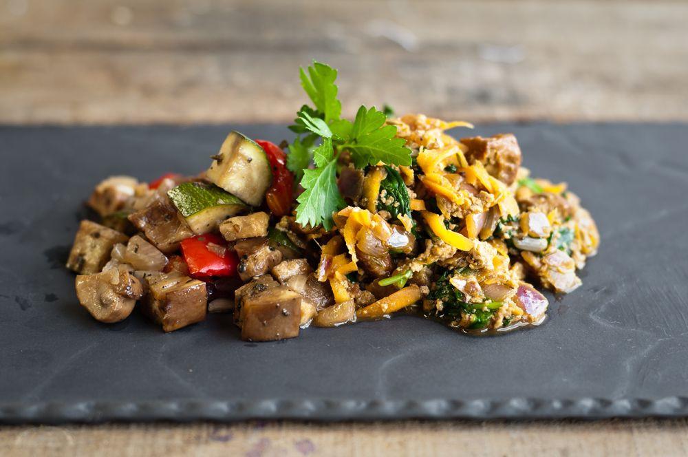 Roast Tofu with Mediterranean Vegetables - MY Food